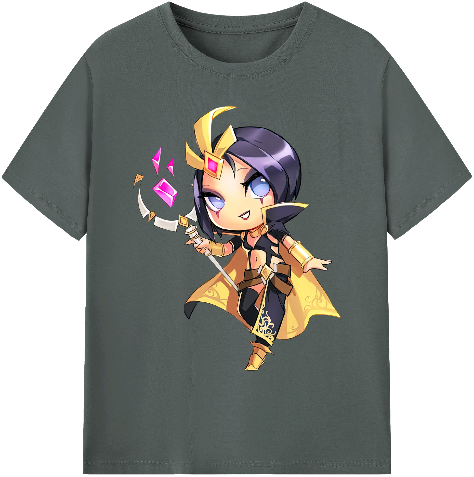 リーグ・オブ・レジェンド League of Legends LOL 綿100％ メンズ半袖Tシャツ｜肌触りやわらか＆通気性
